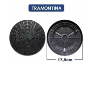 Filtro Carvão coifa Tramontina 17,5 cm (kit Com 2)