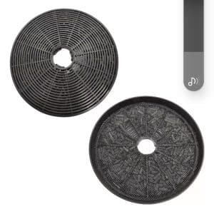 Filtro Carvao Ativado Coifa Electrolux CE6TF CE9TF CE9IF (Kit c/2)