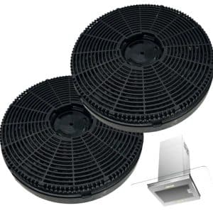 Kit 2 Filtro Carvão Ativado Coifa Electrolux Ce9ix A26222501
